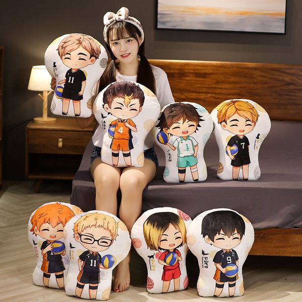 

45cm Hinata Shoyo Kageyama Tobio Oikawa Tooru Kozume Kenma Stuffed Pillows Anime Haikyuu Plush Toy Soft Haikyuu Suffed Toys, 01