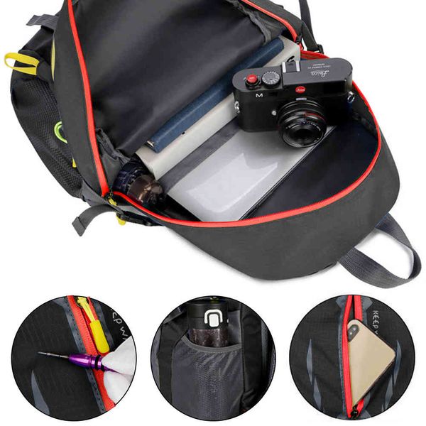 40L großer Sport Radfahren Rucksack Outdoor EDC Taktische Rucksack Softback Wasserdichte Bug Wandern Camping Jagdtaschen Für Männer Frauen K726