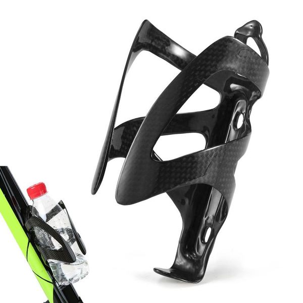 

full carbon fiber super-light bike bottle cage bicycle water holder for road mountain bottles & cages