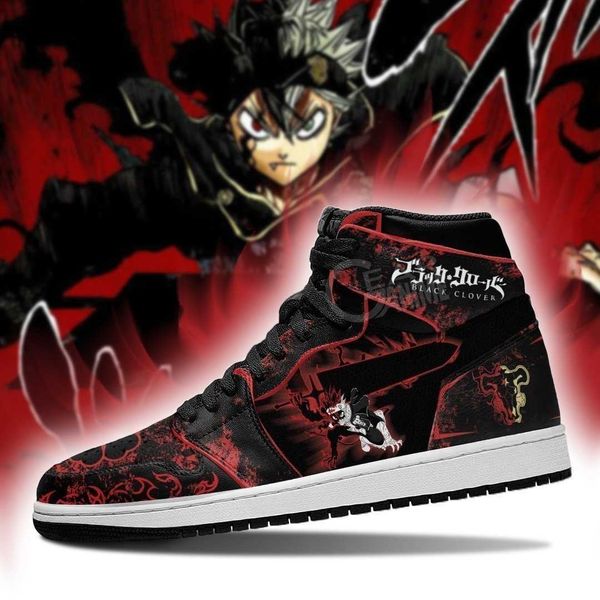 

asta sword black sneakers black clover sneakers anime0lvx