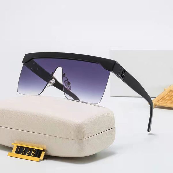 

sunglasses for women beach summer designer sunglasses men driving geometric half-frame glasses with box, White;black