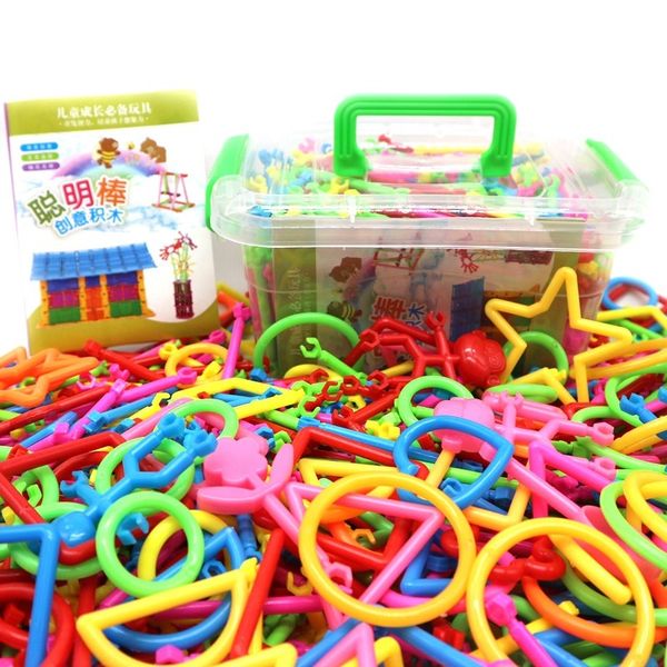 

smart building block set children puzzle assembly diy toys magic wand
