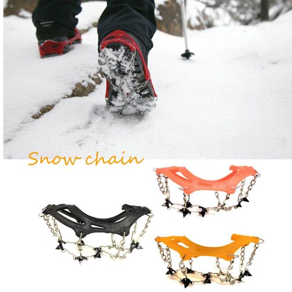 

cords, slings and webbing 1 pair 8-tooth crampons outdoor mountaineering hiking trekking accessories non-slip shoe spikes climbing ski campi