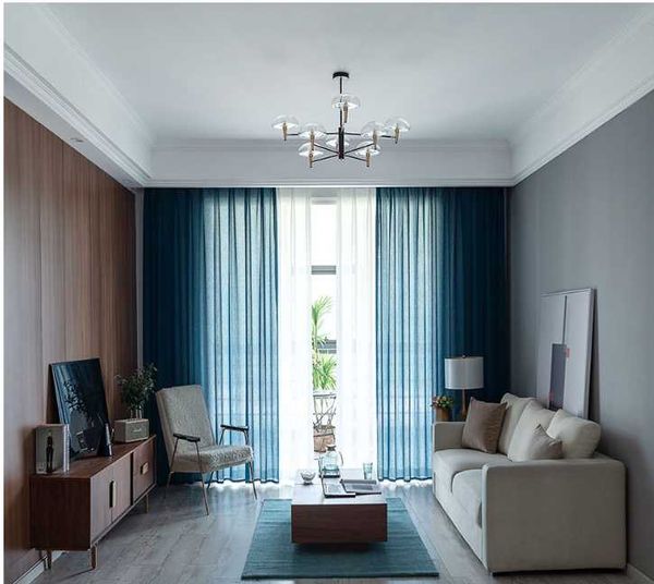 

embroidery soild tulle curtains modern sheer fabrics white home textile for kitchen door short bedroom window treatment curtain & drapes