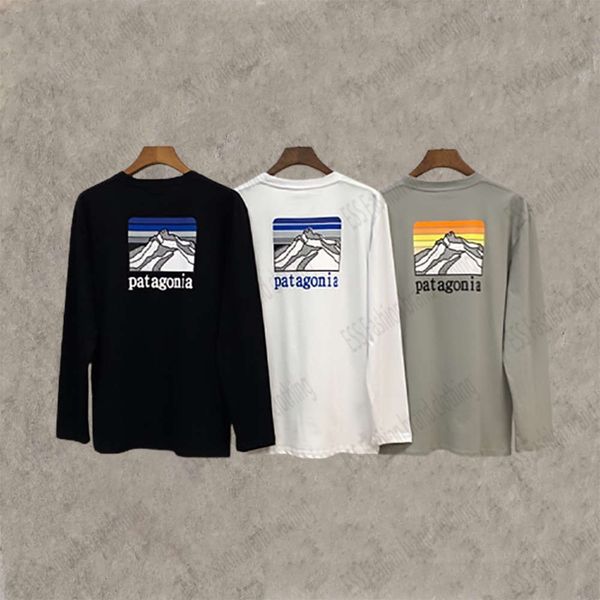 

autumn fashion hoodies patagonia cotton loose fitting sweatshirts hoodie men's and women's long sleeve, Black