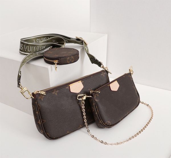 

fashion 3pieces set high qulity designer bag womens handbags crossbody handbag shoulder female purse