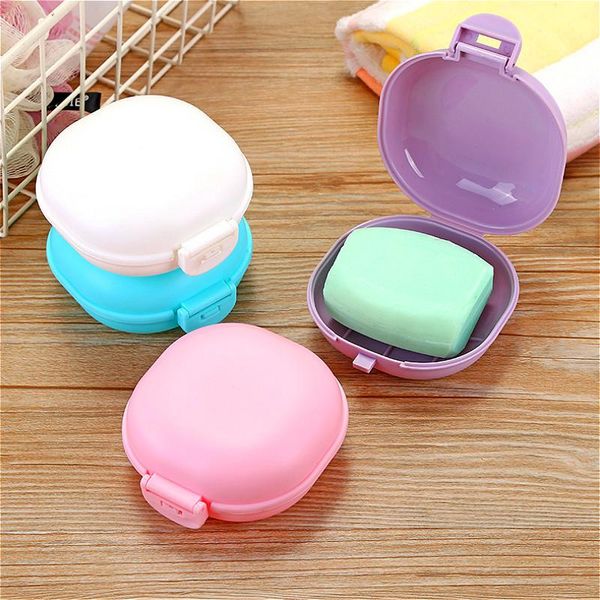 

soap dishes 1pcs convenient box portable travel hiking holder container plastic dispenser rack