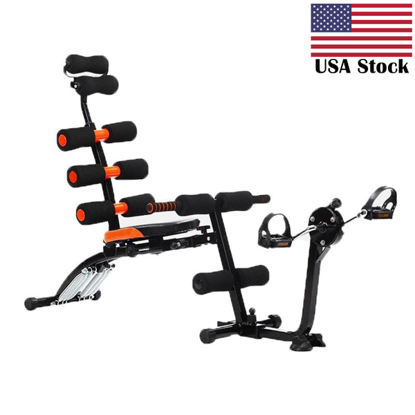 

USA Stock Multifunctional Sit-ups Abdominal Abdomen Pedal Fitness Equipment
