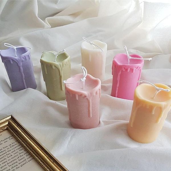 

craft tools cute romantic candle silicone mold diy making home bedroom decoration handmade gift