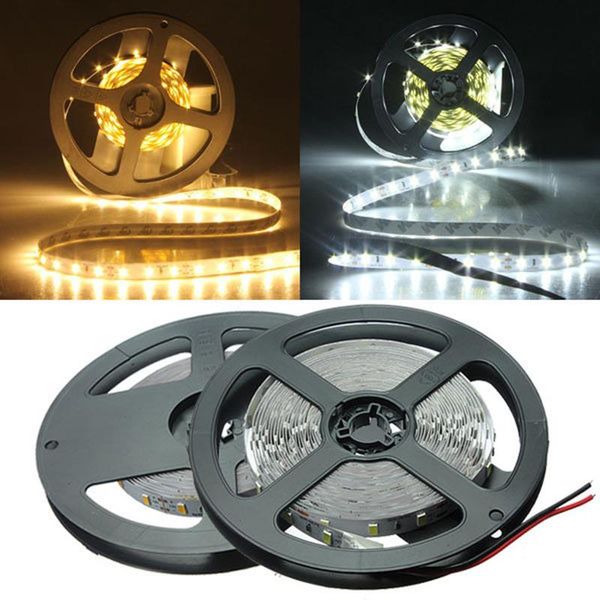 

led strip,dc12v 60led/m 5m/lot flexible light for indoor lighting strips