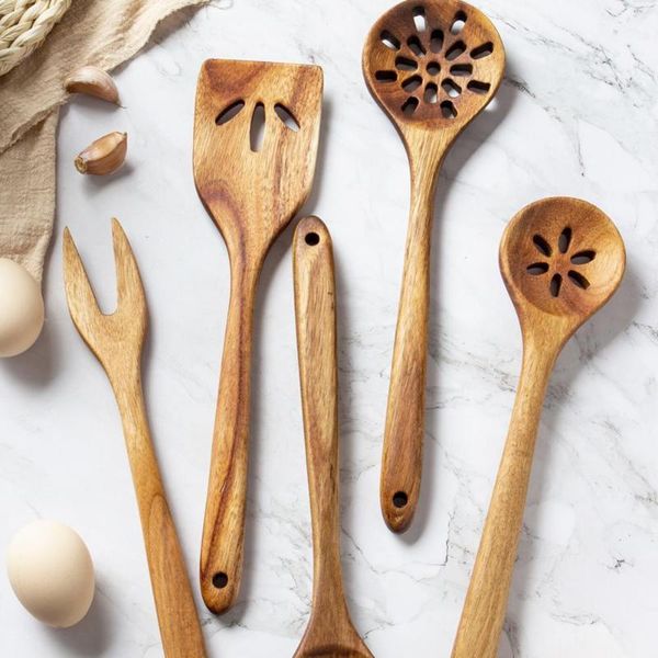 

spoon eco-friendly anti-deform wood cooking utensils for dorm spoons