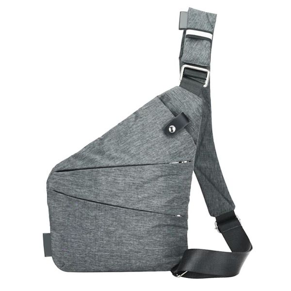 

waist bags men canvas chest bag anti-theft men's messenger casual crossbody male pack sling single shoulder daypacks