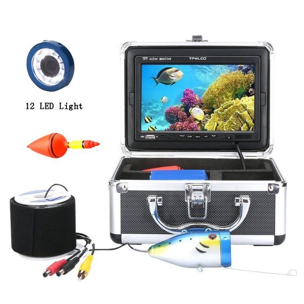 

cameras 12 led 7inch fish finder underwater fishing camera 38.5mm for ice