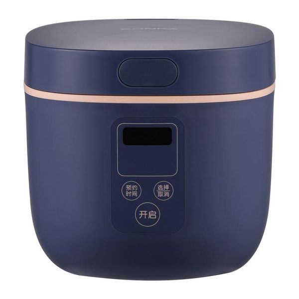 

capacity mini rice cooker portable travel steamer small non-stick pot keep warm suitable for 1-4people cooking cake cookers