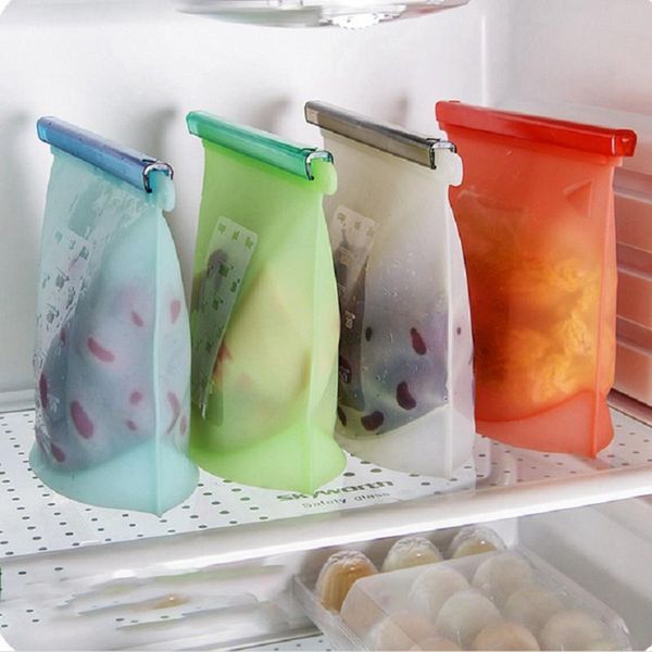 

food savers & storage containers silicone fresh bag classified high temperature resistance microwave refrigerator boiled sealed