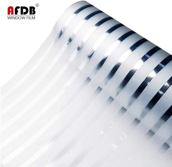 

window stickers 3d stripe film privacy frosted glass self adhesive for home decoration stained tinting