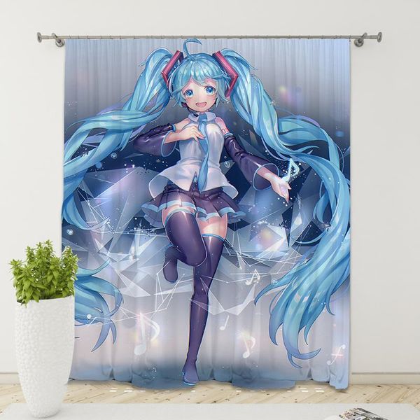 

curtain & drapes indecor singer 3d printing blackout one panel for kids boys girls bedroom living room home decor