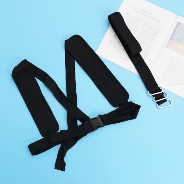 

42x84cm running resistance belt training band exercise fitness device tools (black) bands
