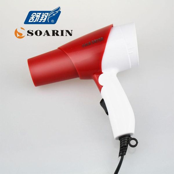 

electric hair brushes soarin portable foldable student dryer red and white color small household mini haardroger met droogkap professional