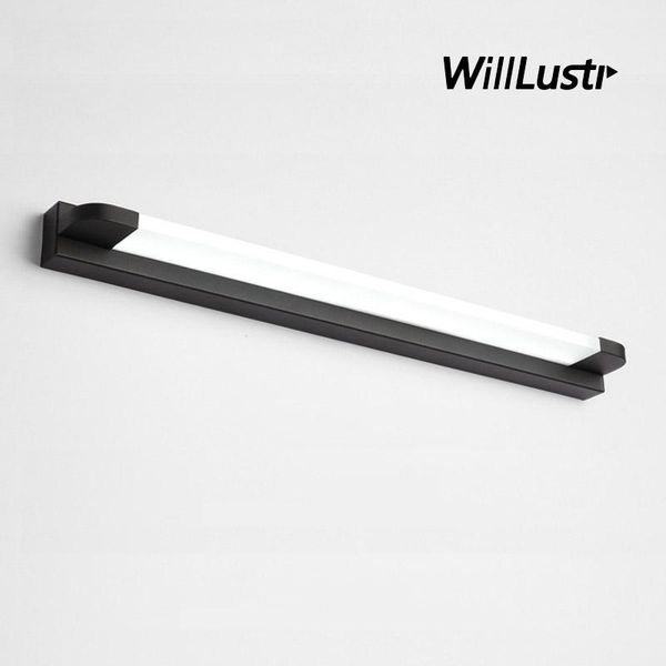 

wall lamps modern iron sconce led acrylic mirror lamp el restaurant bathroom cloakroom dressing room black white minimalist light