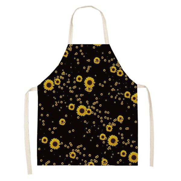 

aprons women men sunflower apron boho style oil proof kitchen for cooking baking gardening