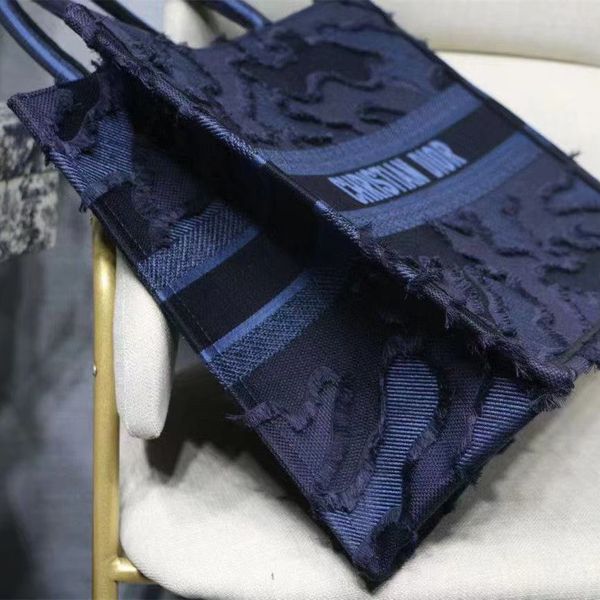 

new original single stereo large capacity letter tote one shoulder portable antique embroidery shopping bag