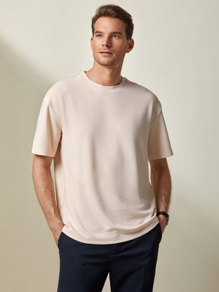 

men round neck tee w4xv#, White;black