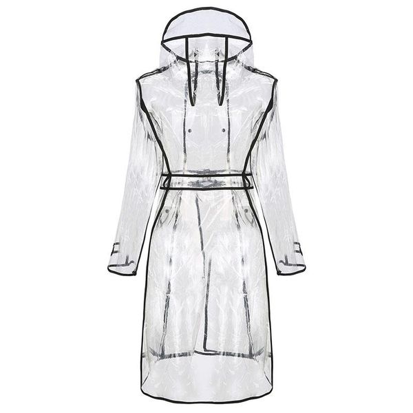 

raincoats transparent raincoat portable lady women poncho rainsuit rainproof belt rain coat for outdoor climbing fishing rainwer