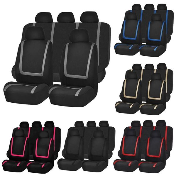 

car seat covers cover breathable 3d air mesh front black rear dirt-proof four seasons vehicle cushion protector pad mat
