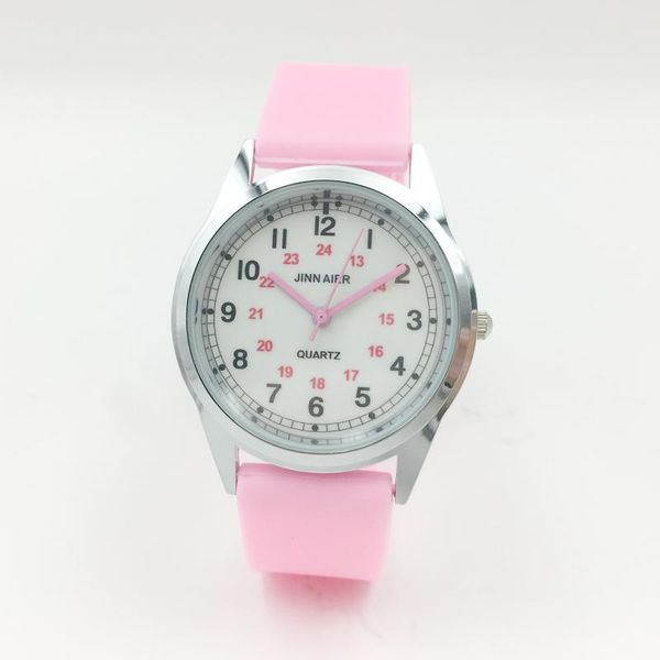 

wristwatches pink watches for women fashion quartz women's watch female clock jelly silicone ladies wristwatch simple zegarek damski gi, Slivery;brown