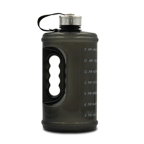 

water bottle 2.2l outdoor with straw sports bottles eco-friendly lid hiking camping plastic bpa free
