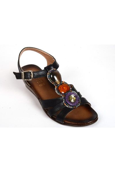 

sandals women's black comfort base strass