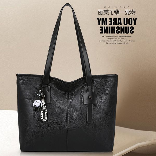 

women's 2021 new korean shoulder bag fashion bear tote handbag