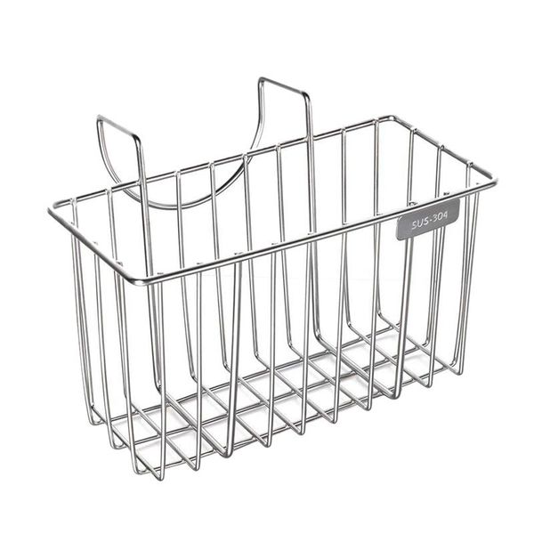 

cleaning cloths kitchen sponge holder,stainless steel sink caddy organizer soap dishwashing liquid drainer brush rack holder