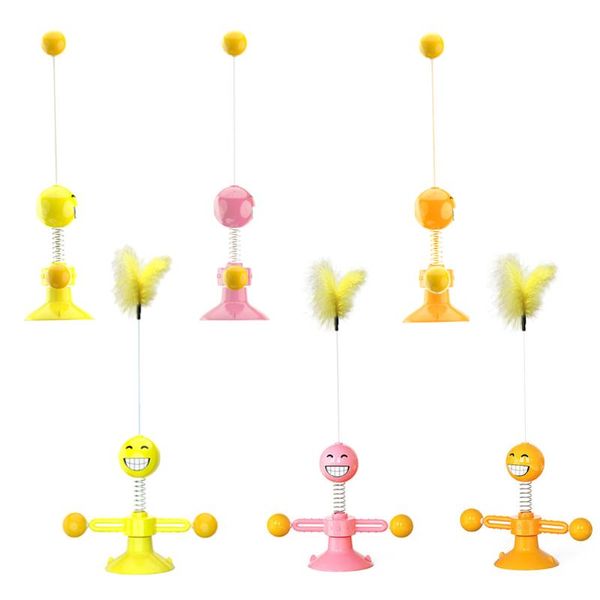 

windmill cat toy teasing teaser wand rolling ball scratcher pet supplies toys