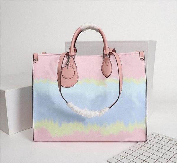 

designer luxury handbags shopping bags full leather embossing totes tote handbag women monograms shoulder bag