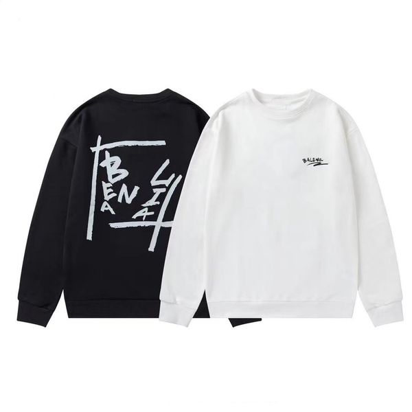 

designer hooded hoodies logo towel embroidery fashion trend popular style mens womens casual street leisure streetwear pullover sweatshirts, Black