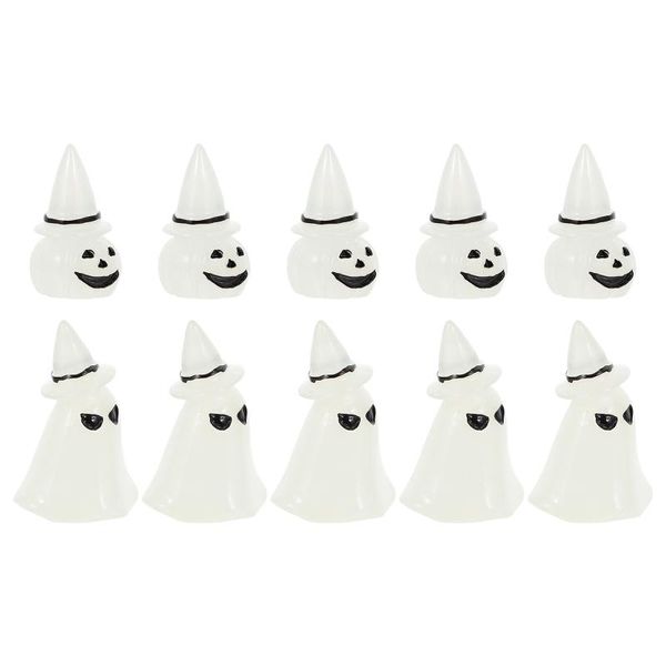 

party decoration 10pcs luminous pumpkin ghost decors deskornaments