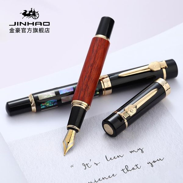 

fountain pens jinhao 650 pen luxury shell calligraphy 0.5mm nib for writing stationery school office supplies canetas
