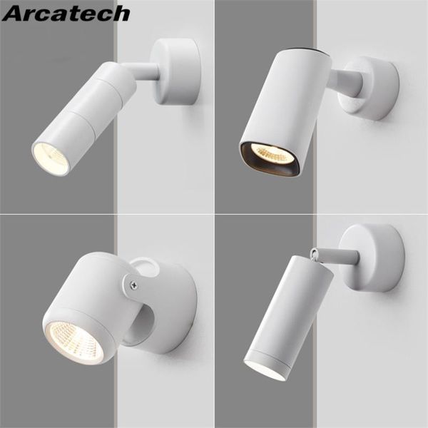 

wall lamp indoor modern style light adjustable black/white for bedside bedroom mirror corridor sconce ac85-265v nr245
