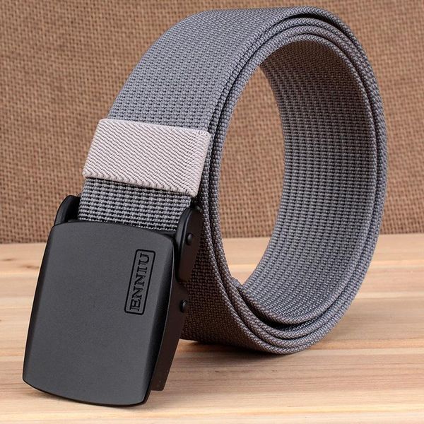 

nylon belt man/woman's training leisure canvas student belts, Black;brown