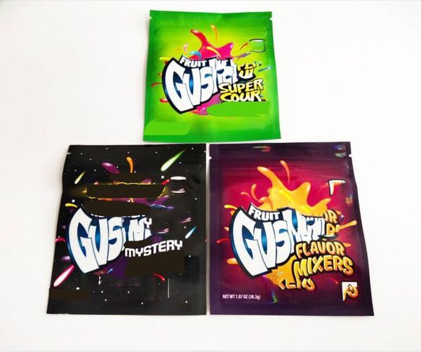 

2021 galactic fruit gush exotic mylar bag fruitt gushs 500mg edibles packaging infused bags