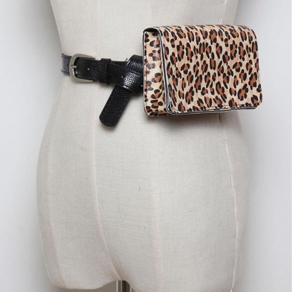 

waist bags women leopard travel bag pocket purse wallet messenger fanny pack
