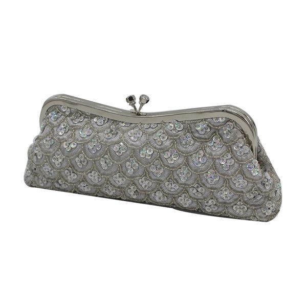 

new classic style exquisite handmade pearl embroidery cheongsam banquet hand bag