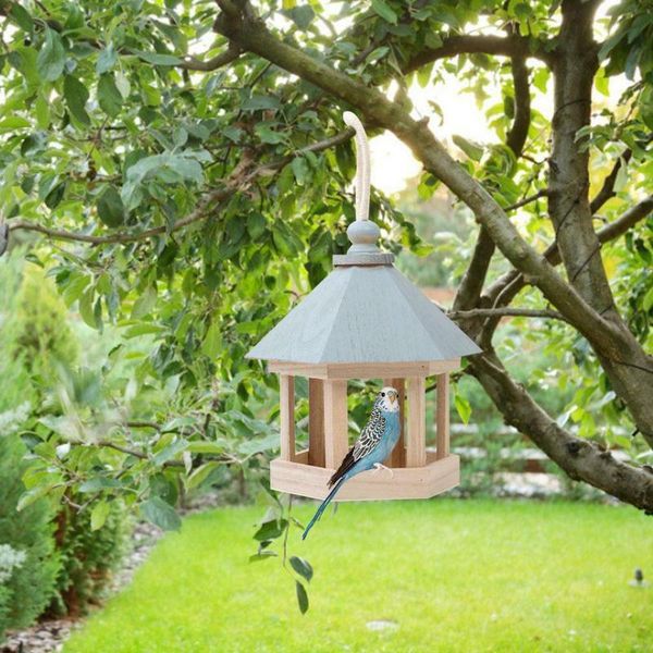 

bird house gaiolas passaros e aves hanging garden outdoor birdhouse wooden yard nest cages