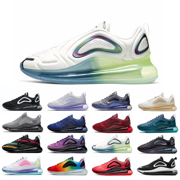 

720s running shoes man woman sneakers aqua powder be true black red bold branding bubble cool grey midnight navy nightshade oreo purple size