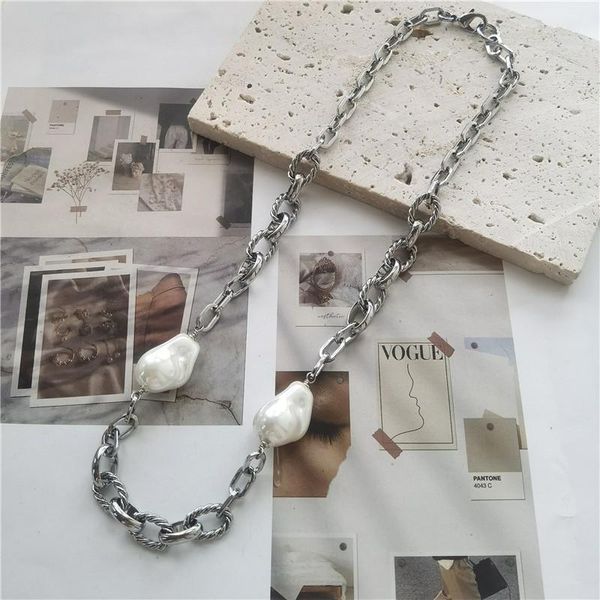 

chains necklace, Silver