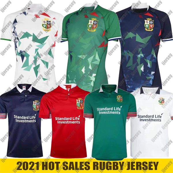 

2021 national rugby league british and irish lions rugby jersey shirt nations lions rugby polo shirt s-5xl lions red pro jersey 20/21, Black;gray