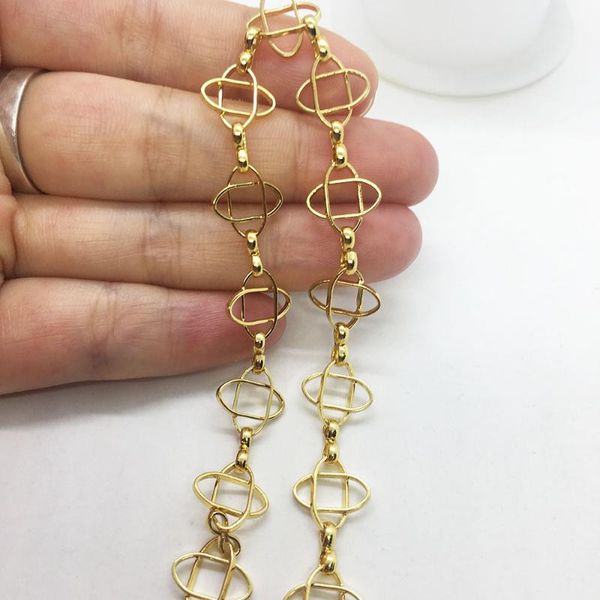 

chains 1/2 meter fine handmade satellite 18k goldcopper luxury couple chain suitable diy necklace bracelet femme anklet jewelry making, Silver