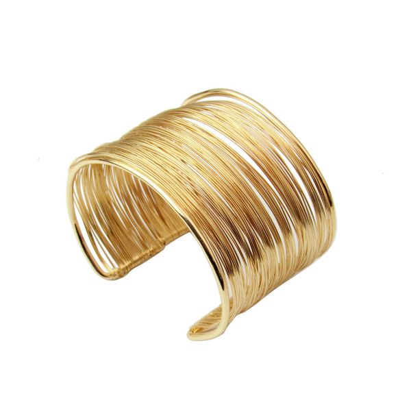 

70%off fashion new jewelry open wire bracelet qlpf, Black